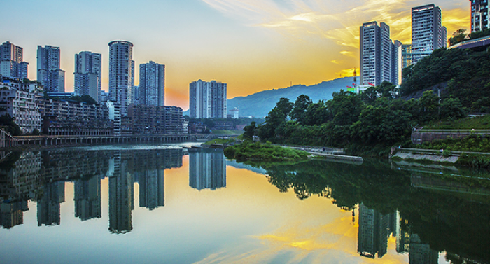 水天一色綦城美_重庆市綦江区人民政府